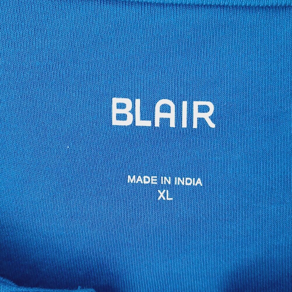 Blair Blue Top Size XL - Picture 4 of 4